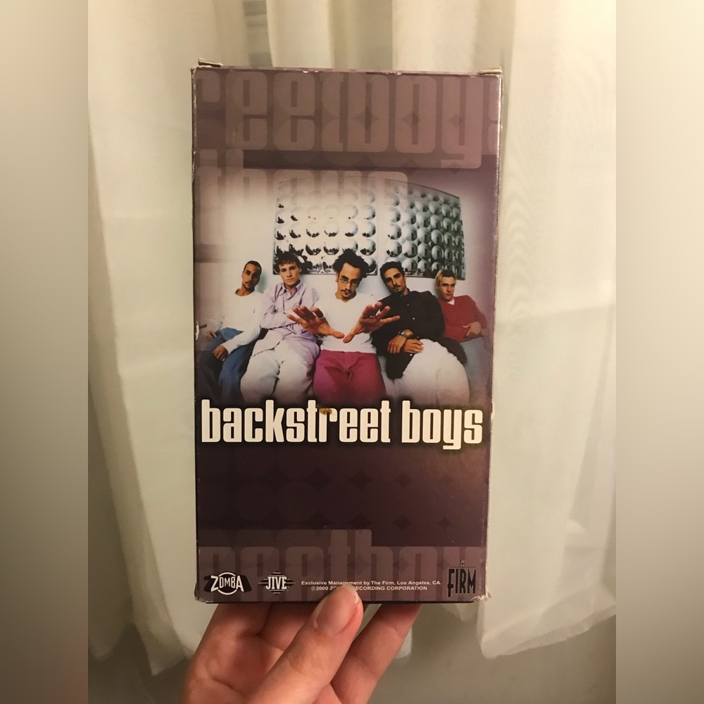 Vintage Backstreet B O Y S : For the Fans vhs